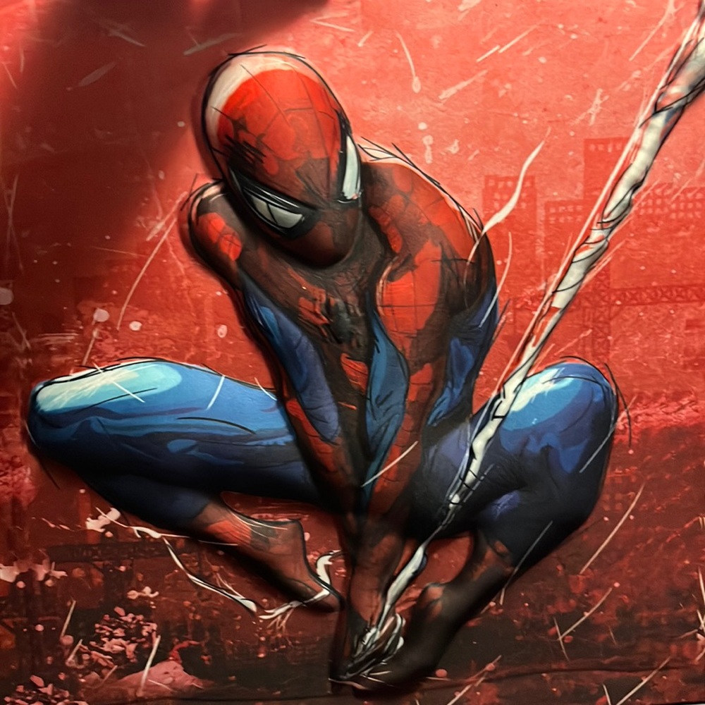 pop spiderman poster :